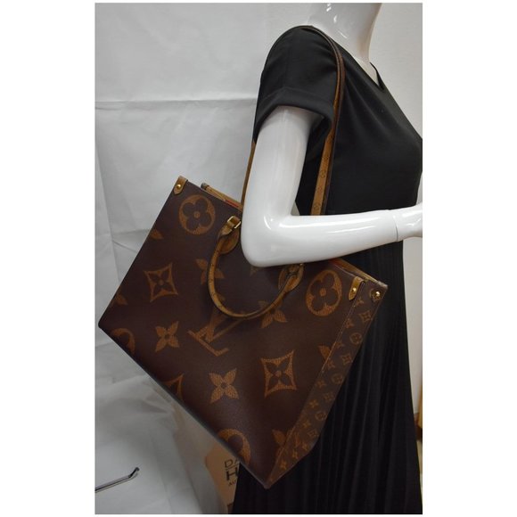 LOUIS VUITTON Onthego GM Reverse Monogram Tote - Picture 2 of 12